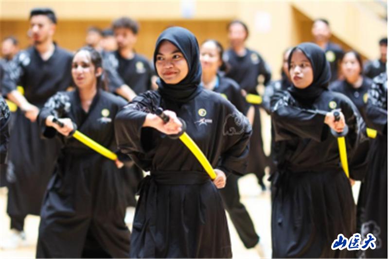 2024在华留学生武术训练营山西医科大学站首战闭营仪式圆满落幕
