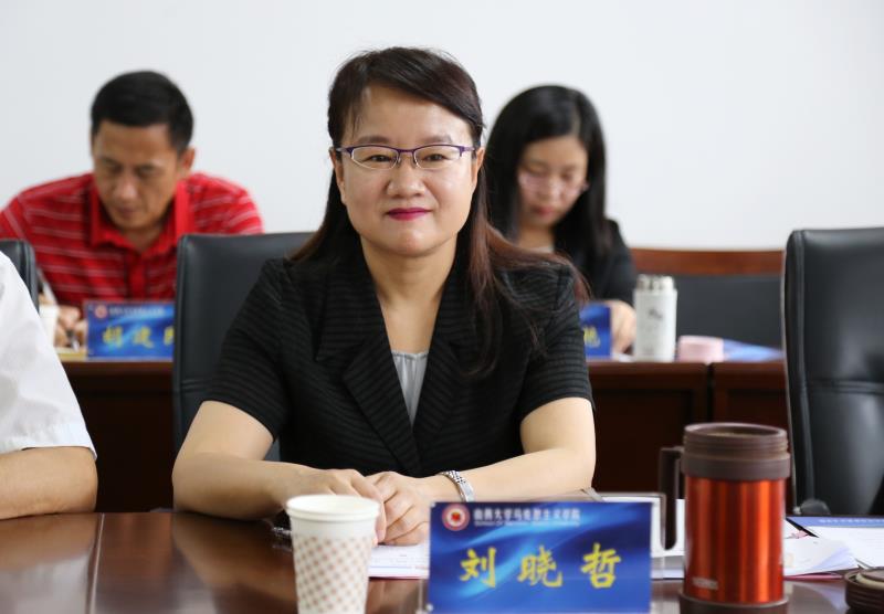 最后,山西大学马克思主义学院院长刘晓哲做了总结发言,并对"思政引领